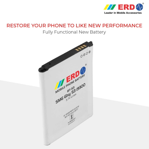 ERD BT-53 LI-ION Mobile Battery Compatible for Samsung i9300 7