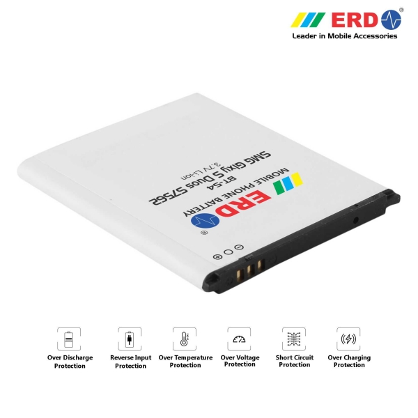 ERD BT-54 LI-ION Mobile Battery Compatible for Samsung S7562 2