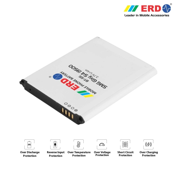 ERD BT-55 LI-ION Mobile Battery Compatible for Samsung i9500 2