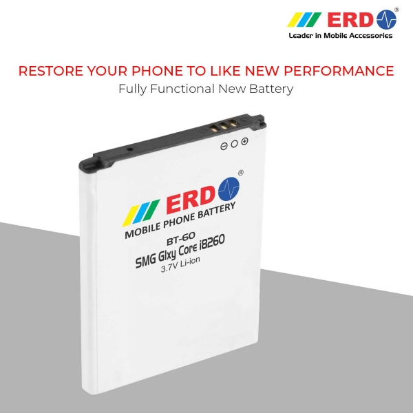 ERD BT-60 LI-ION Mobile Battery Compatible for Samsung i8260 7