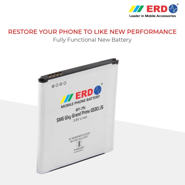 ERD BT-75 LI-ION Mobile Battery Compatible for Samsung G530 7