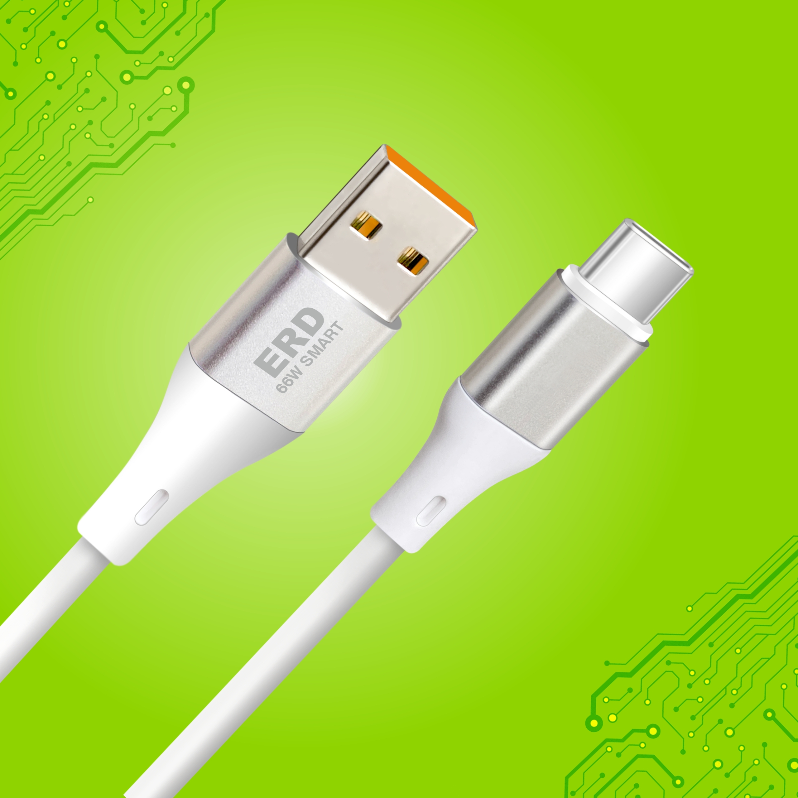 ERD UC-242 Metal Casing USB-C Data Cable, 66Watt